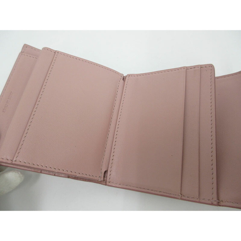 Celine Trifold Wallet Pink - Picture 9 of 11